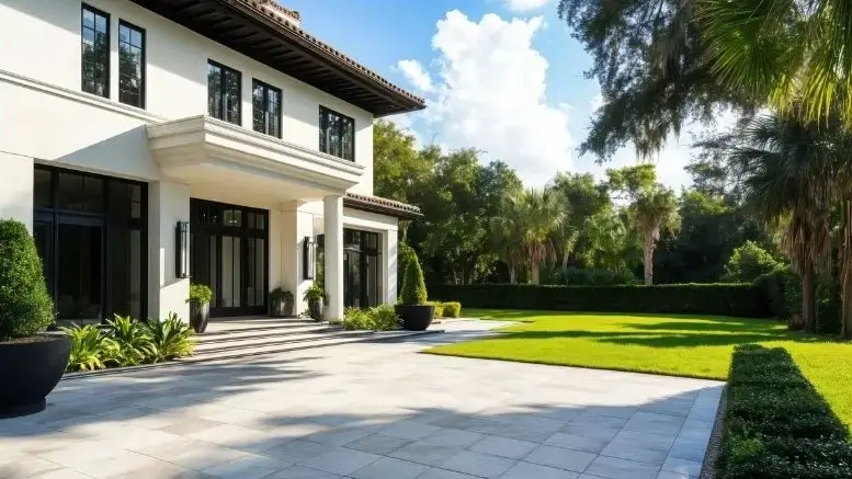 Startseite Gepflegtes Einfamilienhaus – Symbol für Zuverlässigkeit, Sauberkeit und Werterhalt durch Frank Baukonzept Hausmeisterservice.